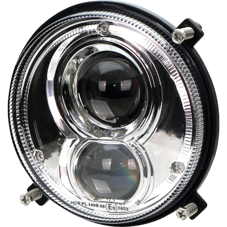 Tiger Lights LED Headlight 5.5" Round For Massey Ferguson 1523, 1528, 1531 3788220M91; TL6460